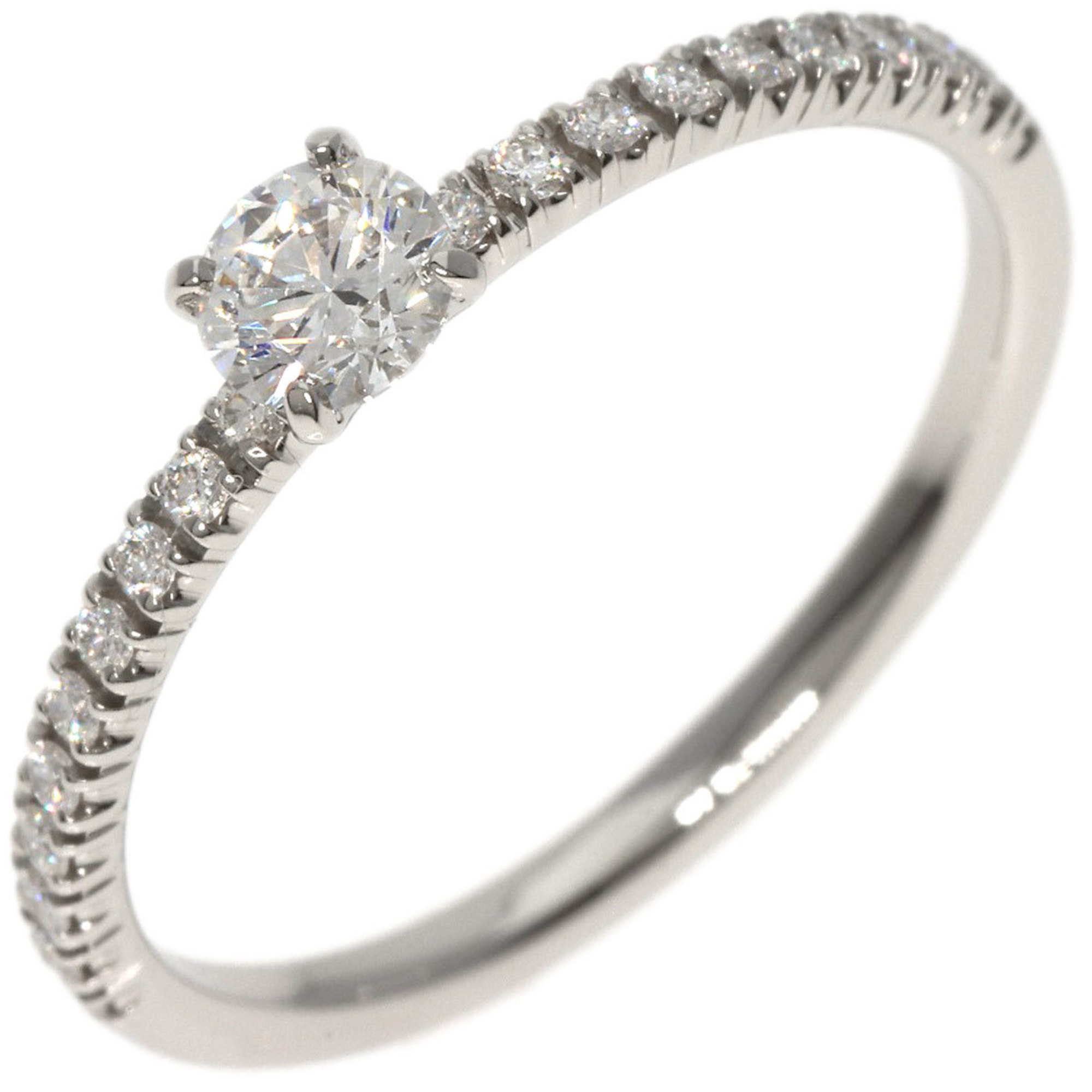 Cartier Etincerde Diamond E-VVS2-EX Ring, Platinum PT950, Women's