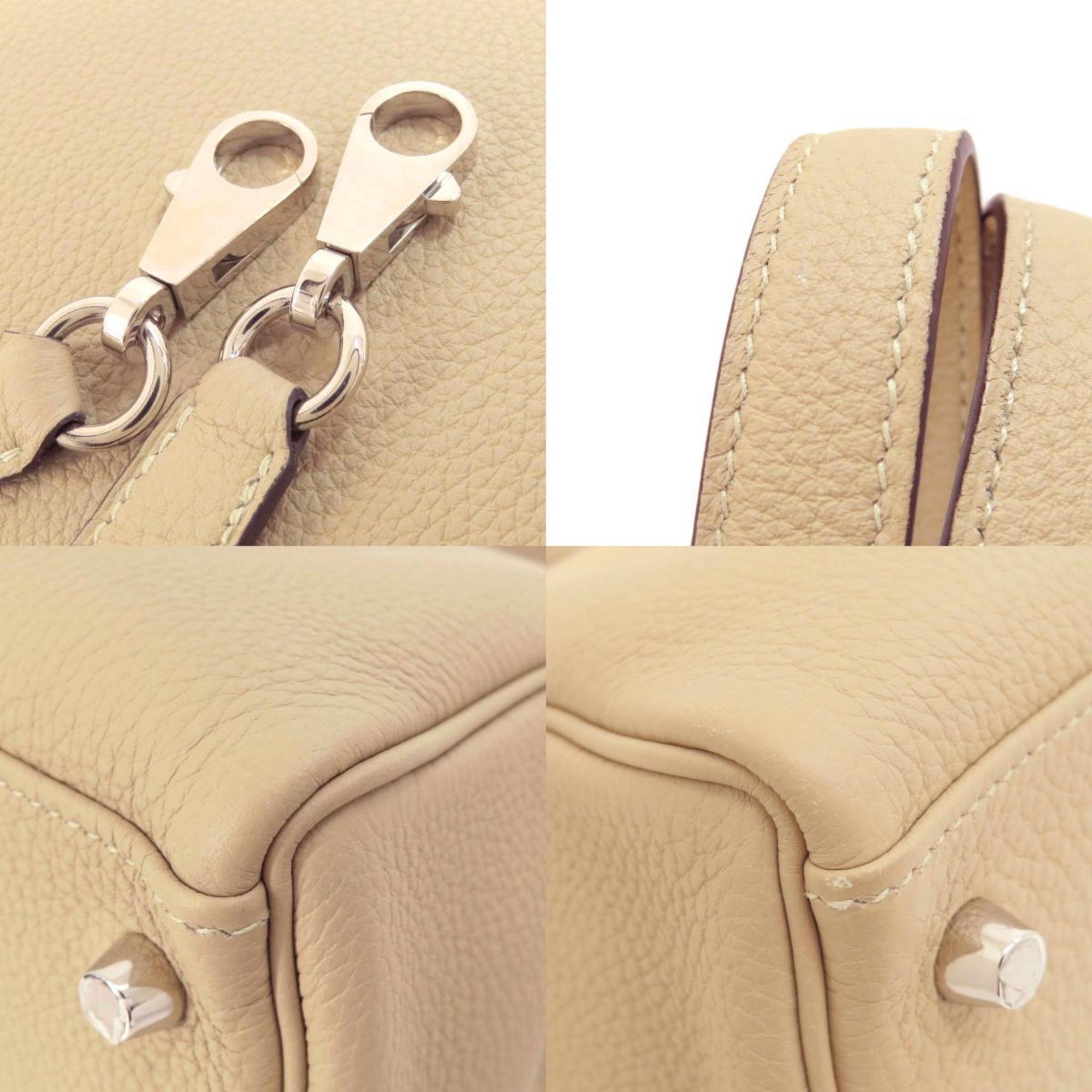 Hermes Kelly 32 Inner Stitching Trench Handbag Taurillon Women's