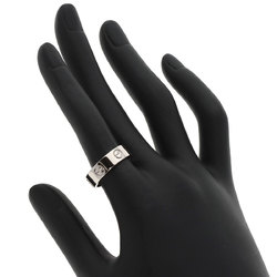 Cartier Love Ring #52 Ring, K18 White Gold, Women's