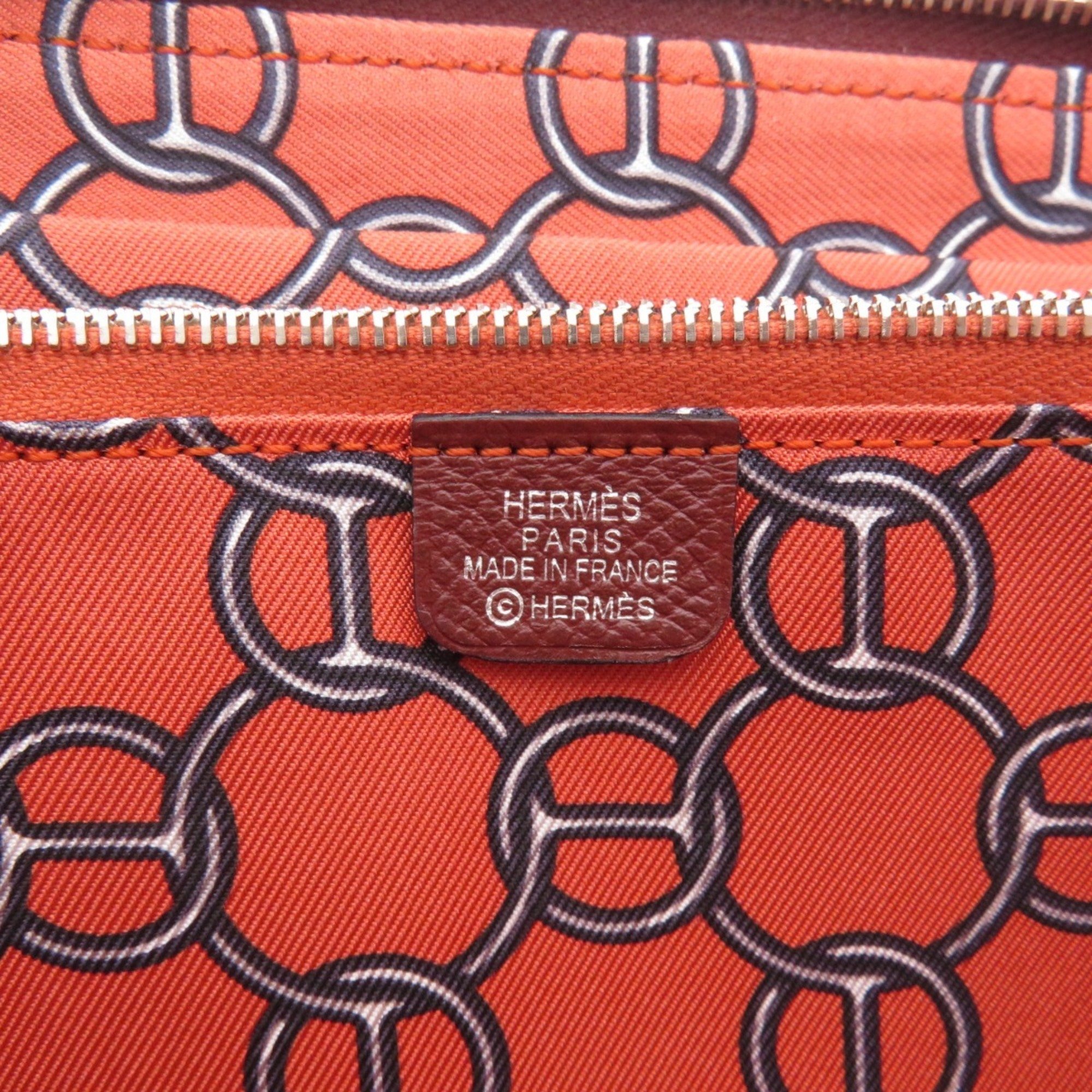 Hermes Azap Silk In Long Epson Wallet Women's