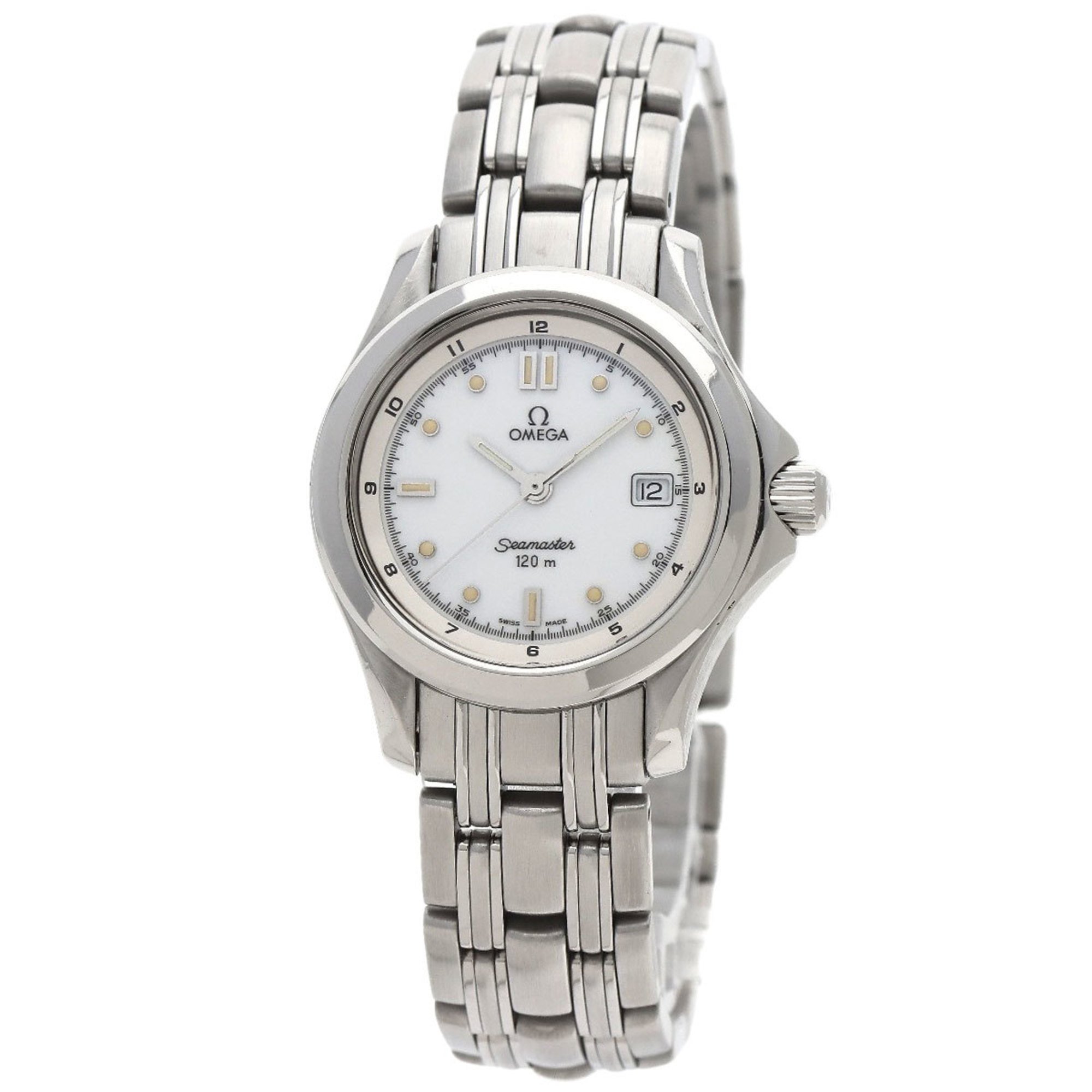 Omega 2581.20 Seamaster Watch Stainless Steel SS Ladies