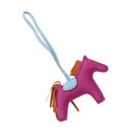 Hermes Rodeo Charm PM Keychain Agnès Milo Women's