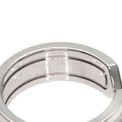 Cartier C2 Ring Diamond #49 K18 White Gold Women's