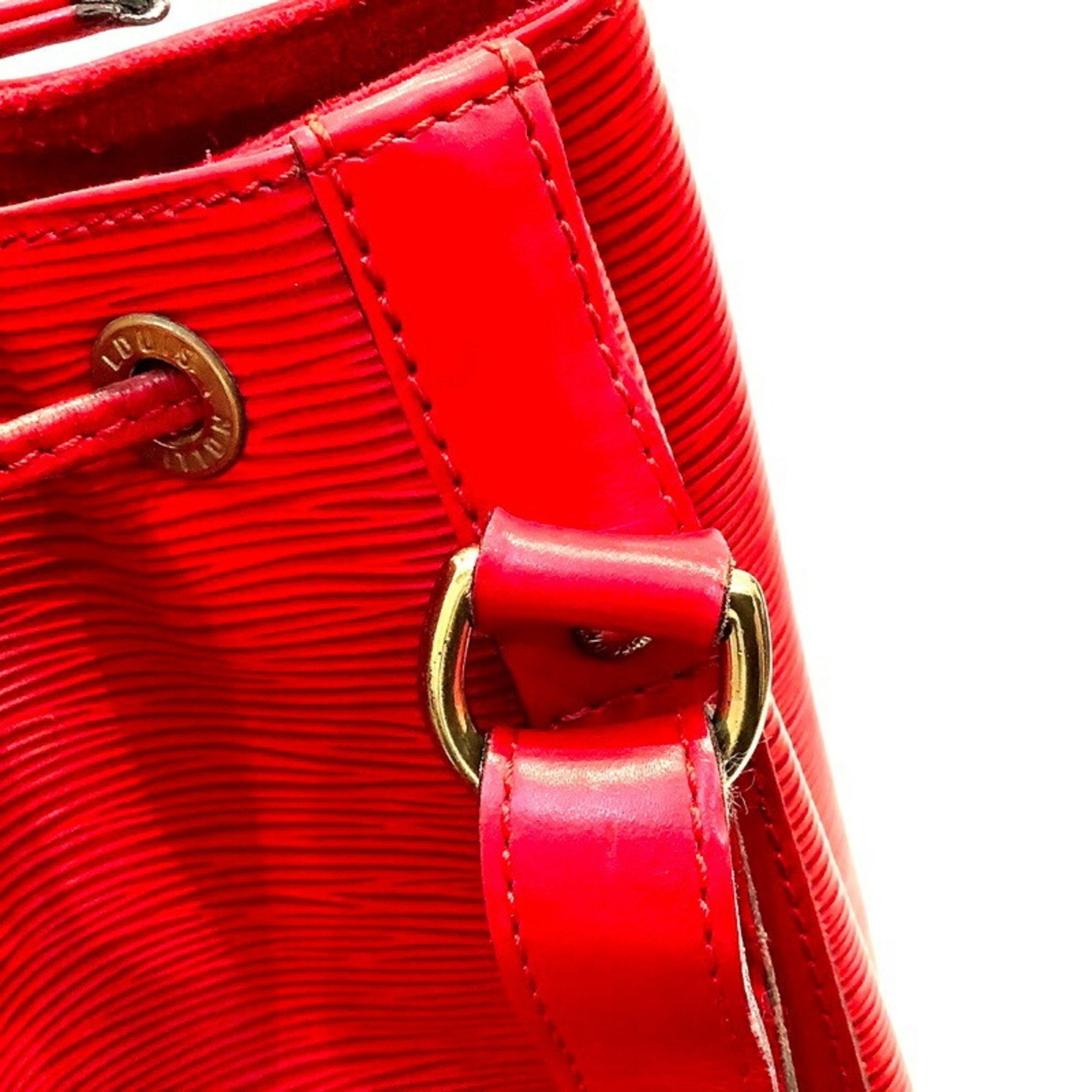Louis Vuitton Epi Noe M44007 Castilian Red AR1915 Shoulder Bag KB-8577