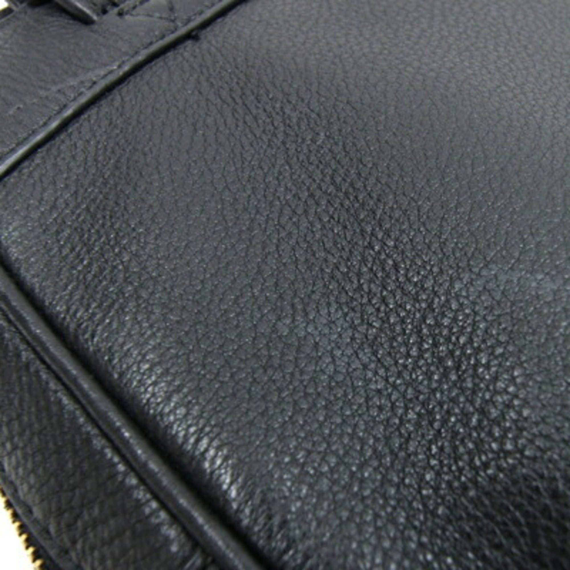 Michael Kors Backpack 30S5GEZB1L Black Leather Women's MICHAEL KORS