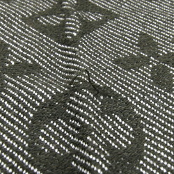 Louis Vuitton Stole M73458 Khaki Wool Scarf Monogram Women's Large LOUIS VUITTON