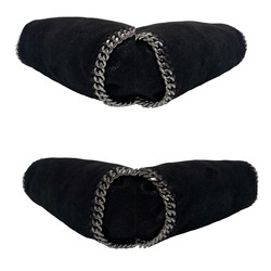 Stella McCartney Falabella Leather Chain 2way Handbag Shoulder Bag Black 72366