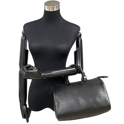 LOUIS VUITTON Louis Vuitton Speedy 25 Epi Leather Boston Bag Handbag Black Noir 79774