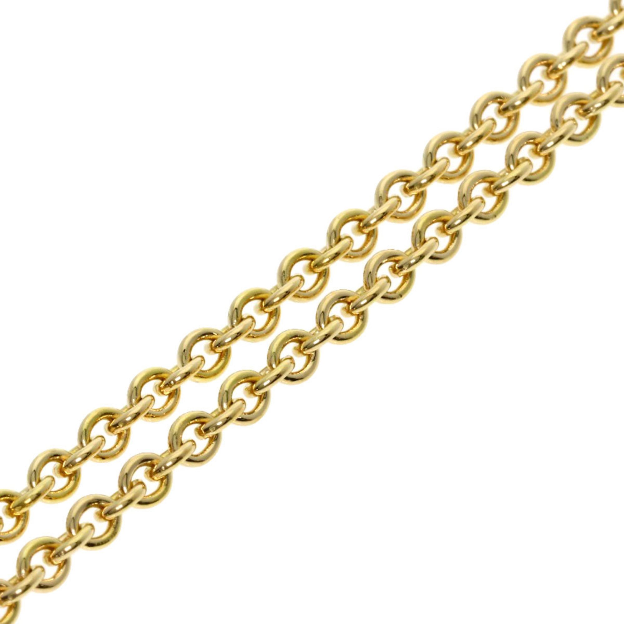 Cartier Chain Only 41 Necklace K18 Yellow Gold Women's