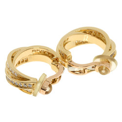 Cartier Three Bangle Diamond Earrings, 18K Yellow Gold, Women's