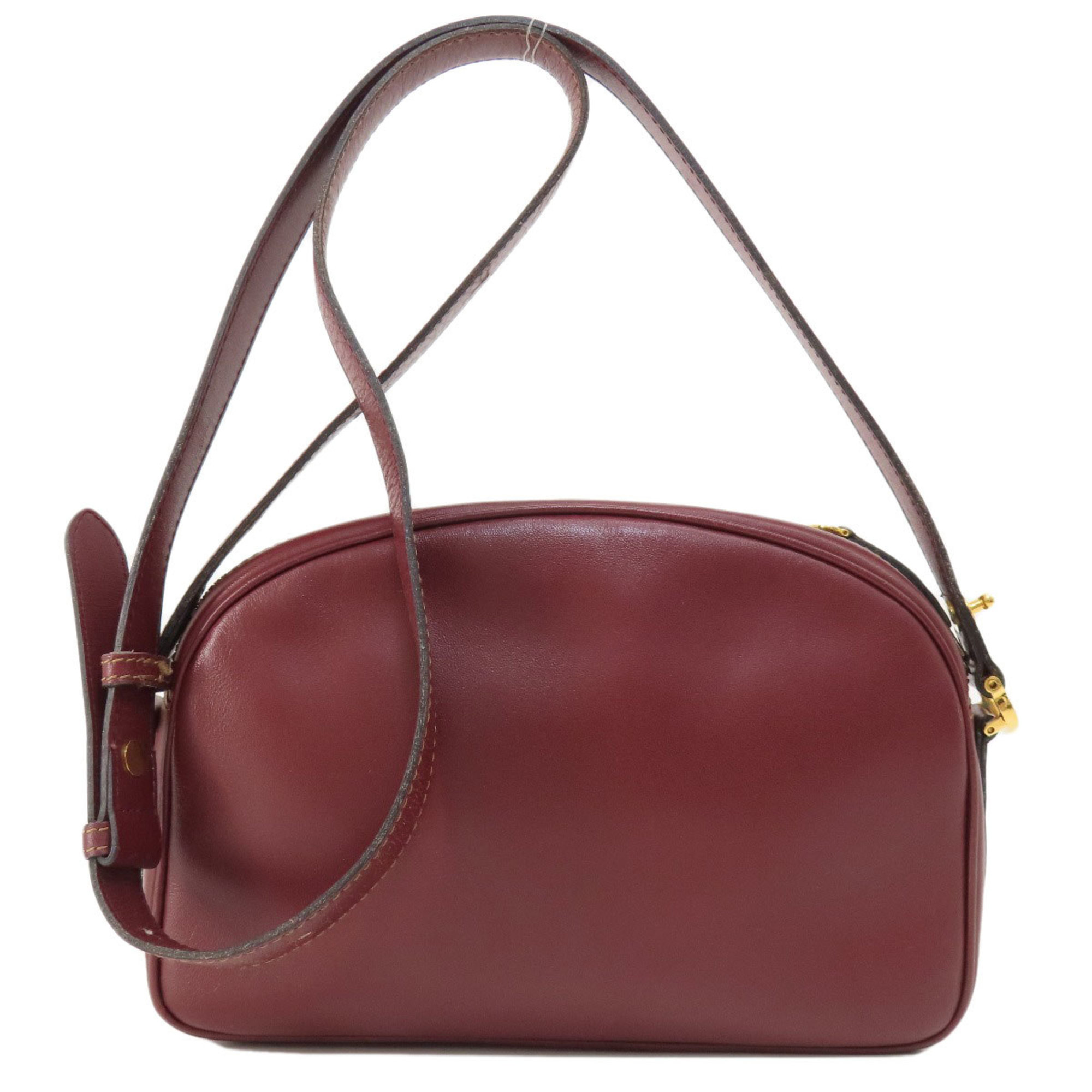 Cartier Must Line Shoulder Bag Leather Women's