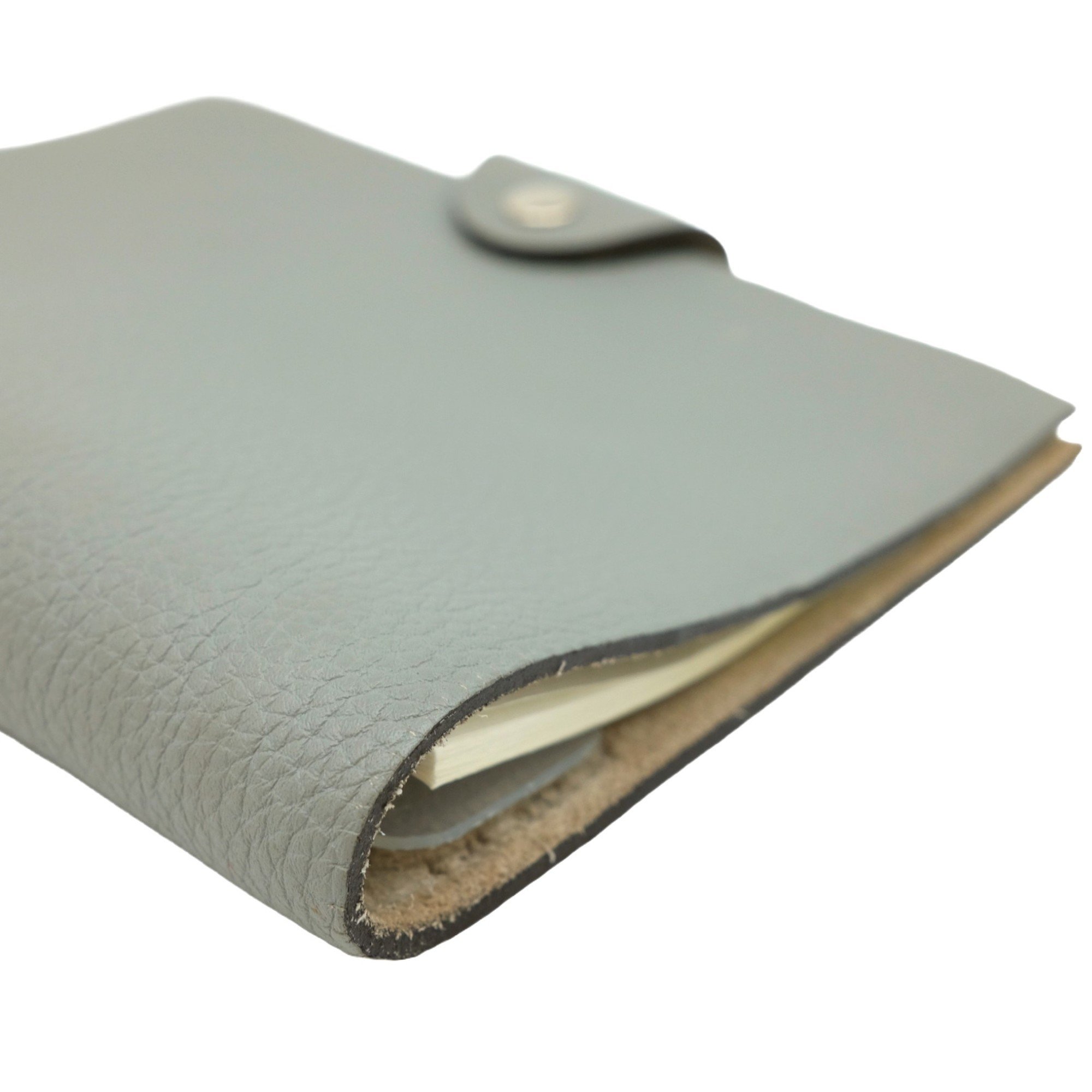 HERMES Hermes Notebook Cover Ulysse PM Taurillon Clemence Grey