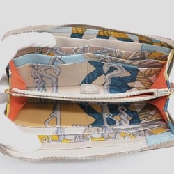 HERMES Azap Long Silk In Wallet, Epsom Silk, Etoupe, Greige
