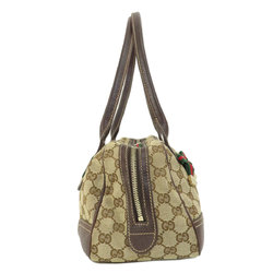 Gucci 161720 GG Handbag Canvas Women's