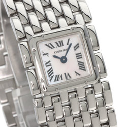 Cartier W61001T9 Panthere Ruban Manufacturer Complete Watch Stainless Steel SS Ladies