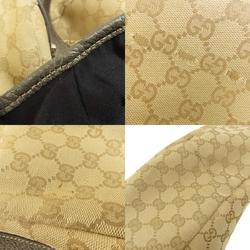 Gucci 130736 GG Pattern Tote Bag Canvas Women's