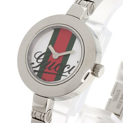 Gucci YA105 Sherry Line Watch Stainless Steel SS Ladies