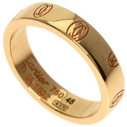 Cartier Happy Birthday #48 Ring, K18 Pink Gold, Women's