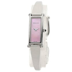Gucci 1500L Square Face Watch Stainless Steel SS Ladies