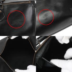 Louis Vuitton LOUIS VUITTON Handbag Boston Bag Epi Speedy 40 Noir Leather M42982 Black LV