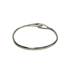TIFFANY&Co. Tiffany Double Loop Silver 925 Bangle Bracelet Women's 32721