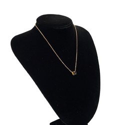 HERMES POP H Chain Necklace Pendant Gold Black 39967