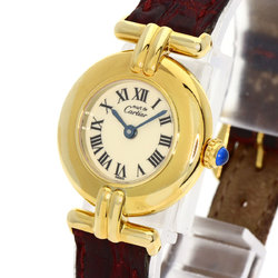 Cartier Must Colisee Watch GP Leather Ladies