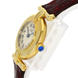 Cartier Must Colisee Watch GP Leather Ladies