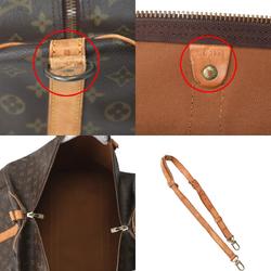 Louis Vuitton LOUIS VUITTON Boston Bag Monogram Keepall Bandouliere 60 Canvas M41412 Brown LV