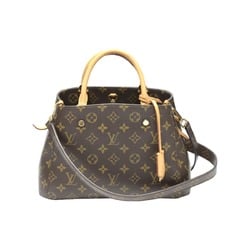 Louis Vuitton LOUIS VUITTON Shoulder Bag Handbag Monogram Montaigne BB Canvas M41055 Brown LV