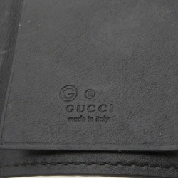 Gucci 150402 Micro GG Outlet Key Case Calf Leather Men's