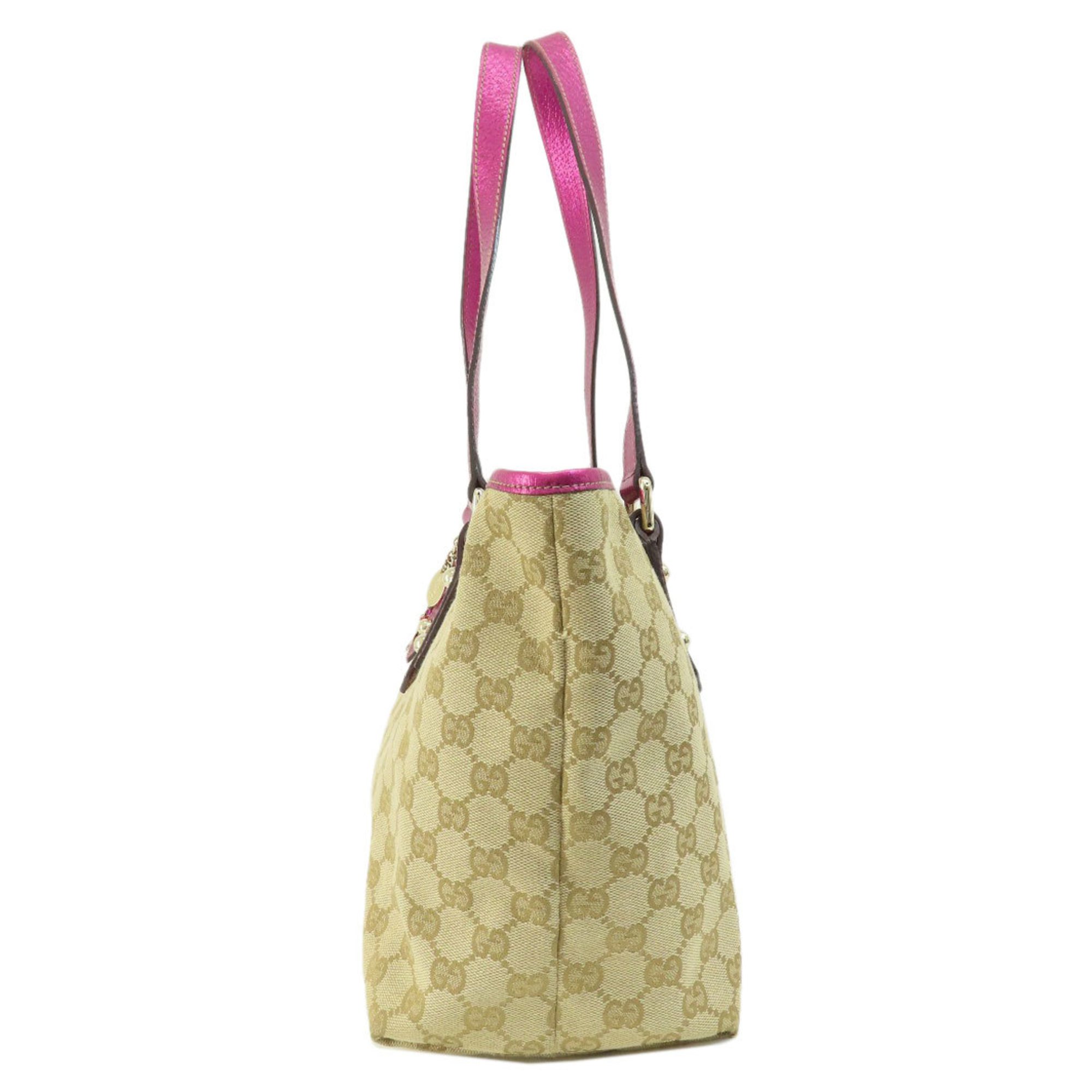 Gucci 137396 GG Handbag Canvas Women's