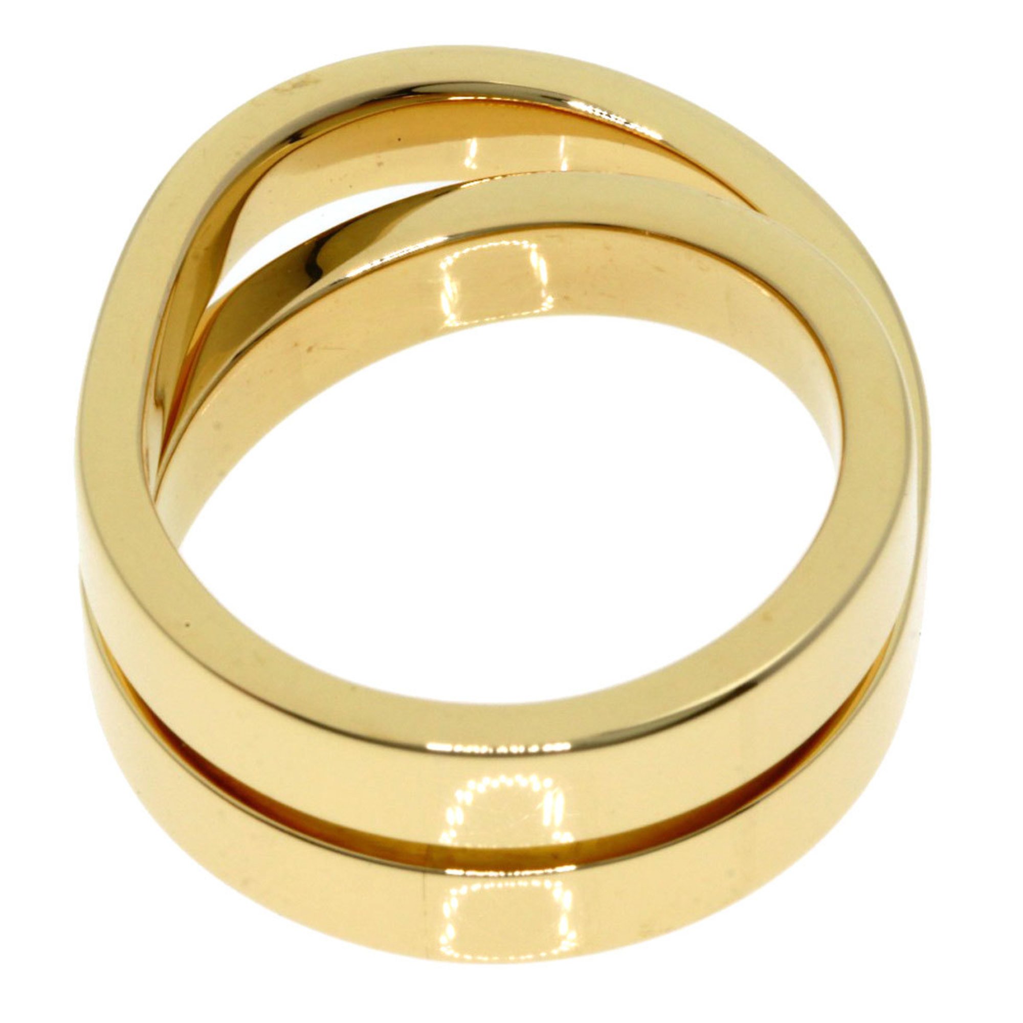 Cartier Paris Ring #54 Ring, K18 Yellow Gold, Women's