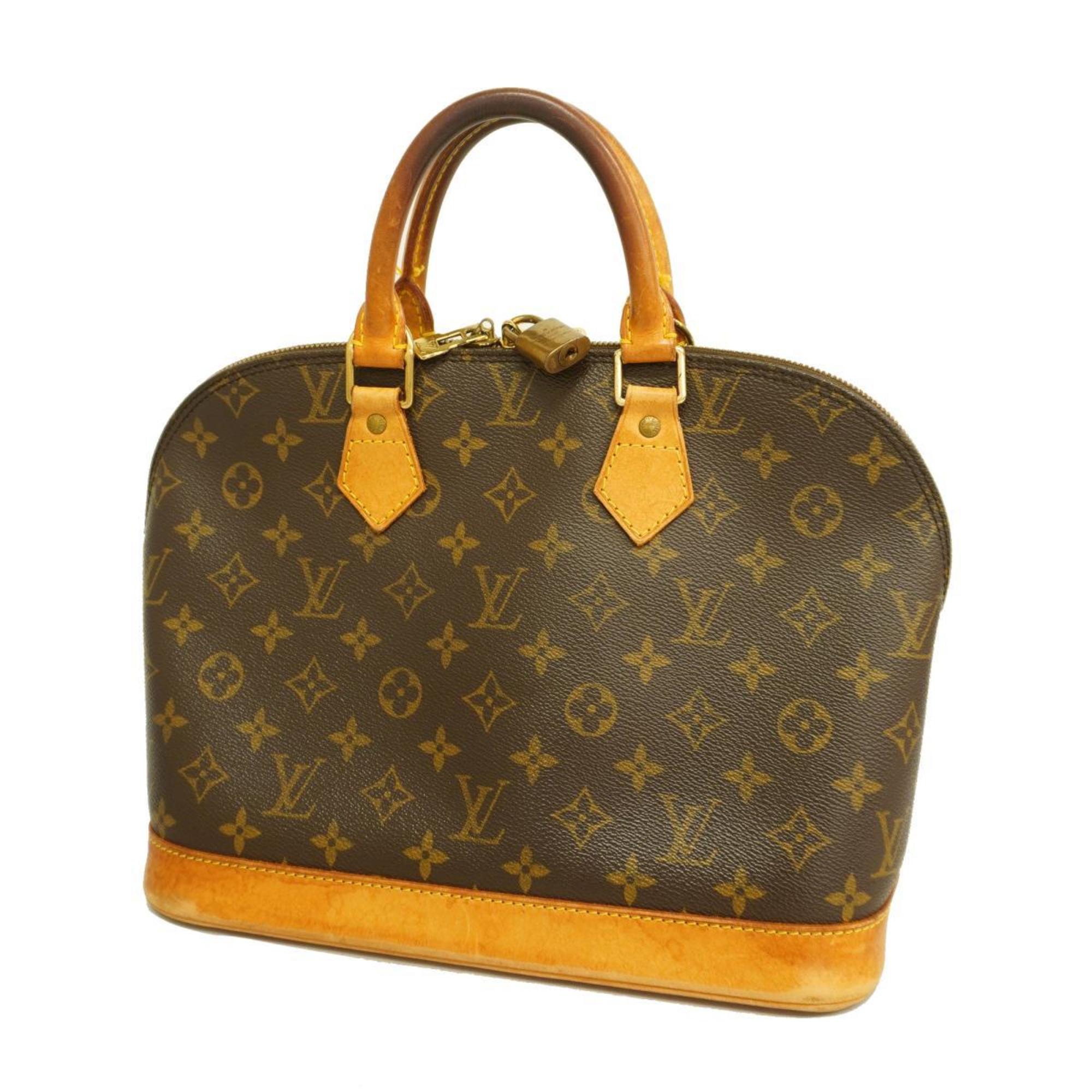 Louis Vuitton handbag Monogram Alma M51130 Brown ladies