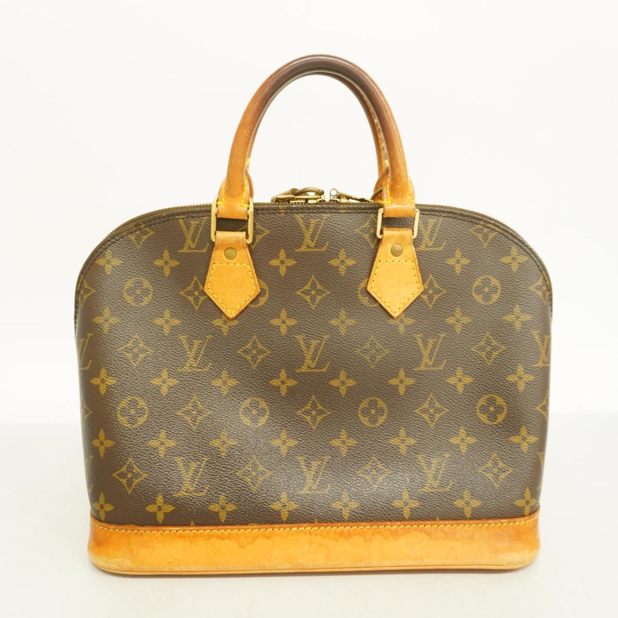 Louis Vuitton handbag Monogram Alma M51130 Brown ladies