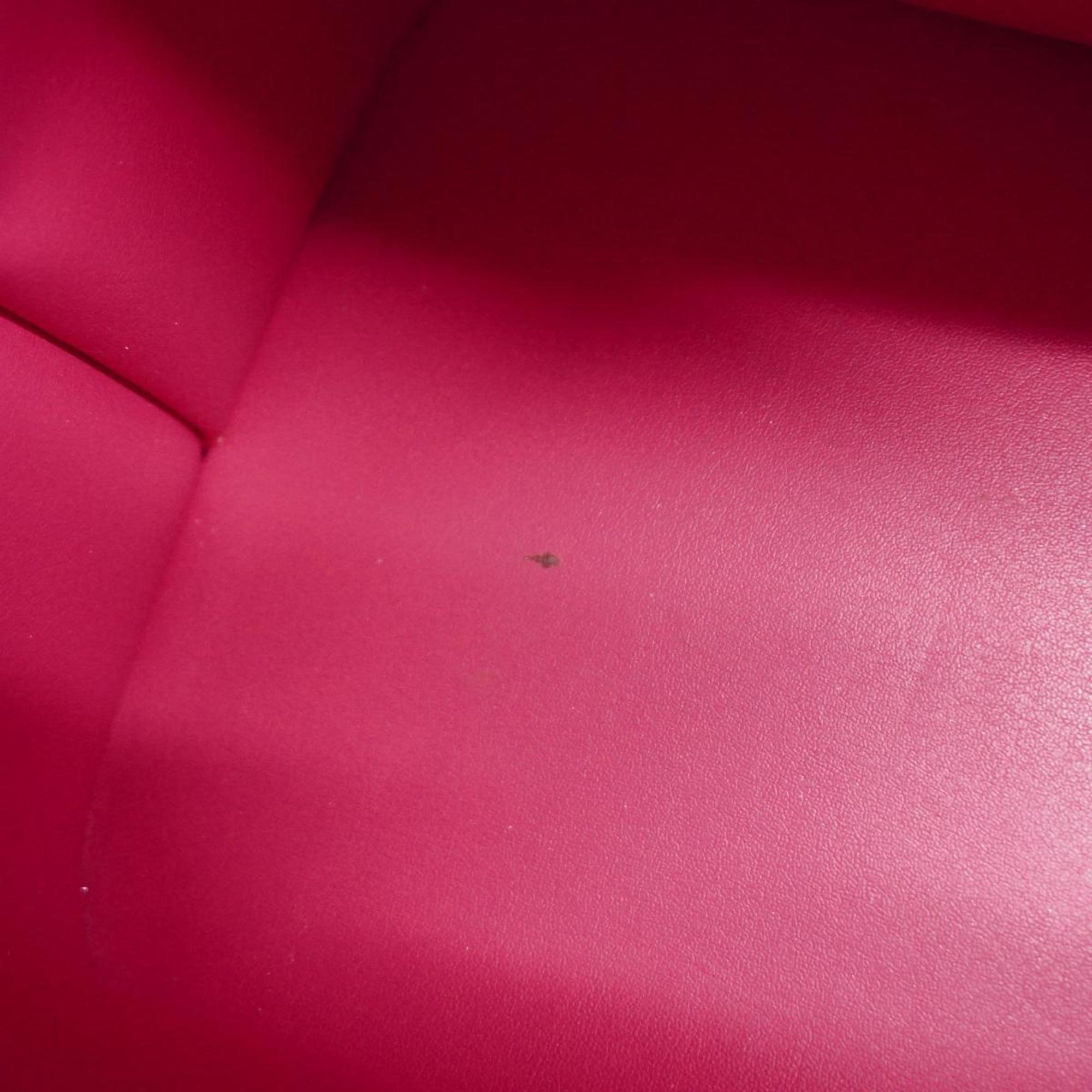 Louis Vuitton Tote Bag Vernis Houston M91219 Fuchsia Pink Ladies