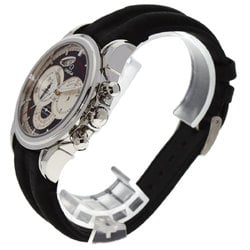 Omega 4550.50.31 De Ville Chronoscope Co-Axial Watch Stainless Steel Rubber Men's