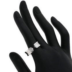 Cartier C2 Ring #59, 18K White Gold, Women's