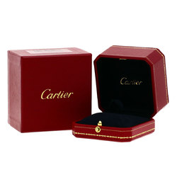 Cartier Be Love Diamond #49 Ring, K18 Pink Gold, K18WG, Women's