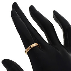 Cartier Love Ring #51 Ring, K18 Pink Gold, Women's