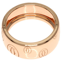 Cartier Happy Birthday #52 Ring, K18 Pink Gold, Women's