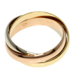 Cartier Trinity #53 Ring, K18 White Gold, K18YG, K18PG, Women's