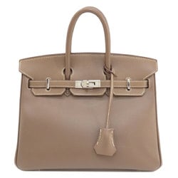 Hermes Birkin 25 Etoupe Handbag Epson Women's