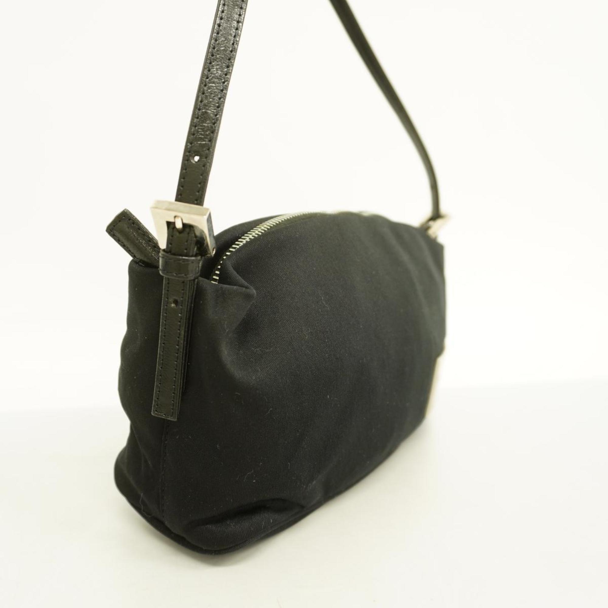 Fendi handbag suede black ladies