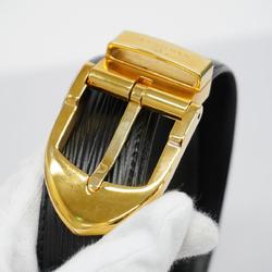 Louis Vuitton Belt Epi Santur Classic M6833Q Noir Men's Women's