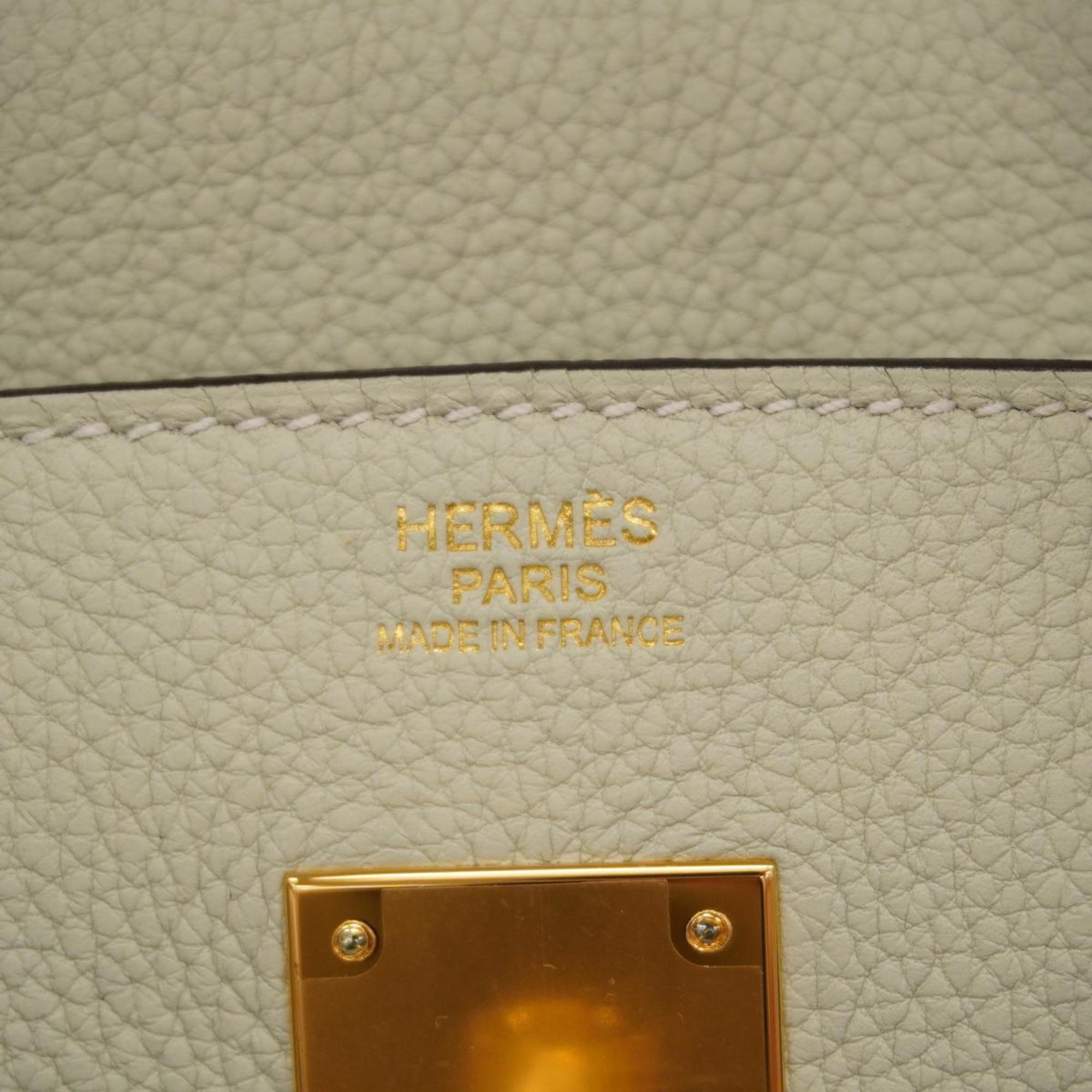 Hermes handbag Birkin 30 B stamp Togo Greenevey Women's