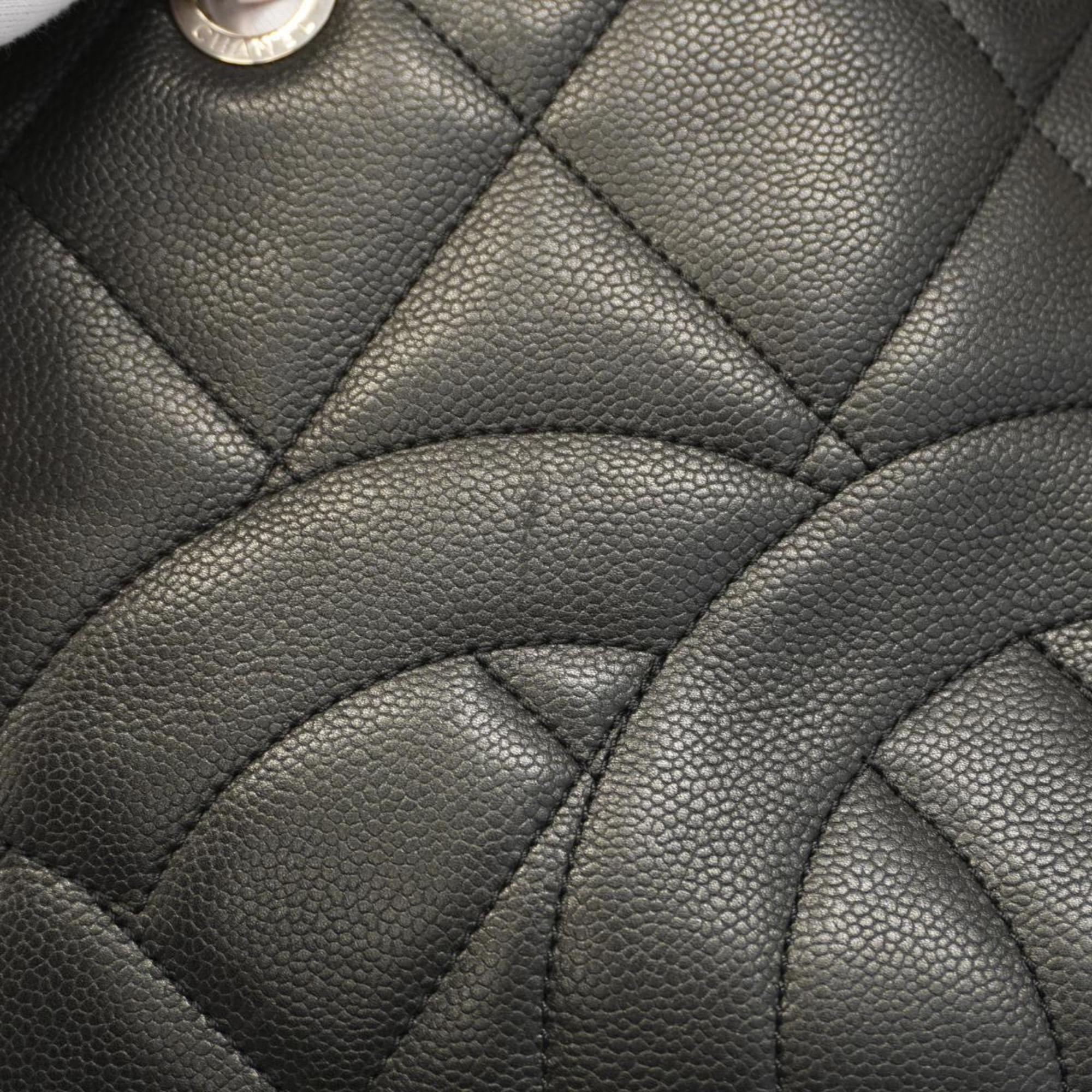 Chanel handbag, Matelasse, caviar skin, black, for men and women