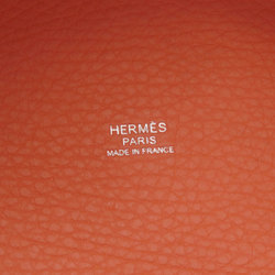 Hermes Picotin Lock MM Pink Tote Bag Taurillon Women's