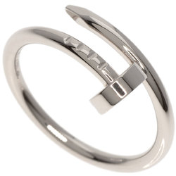 Cartier Juste un Clou Small #48 Ring, K18 White Gold, Women's