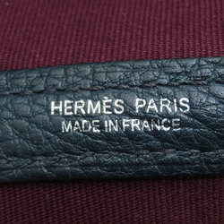 Hermes Garden TPM Purple Tote Bag Canvas Women's